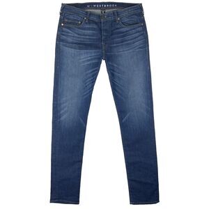 True Religion Westbrook‎ Rocco Men's Relaxed Skinny Jeans Stretch Size 36x35